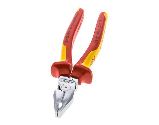 Knipex Krachtcombinatietang 180mm VDE-Getest Tot 1000V