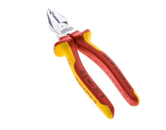 Knipex Krachtcombinatietang 180mm VDE-Getest Tot 1000V