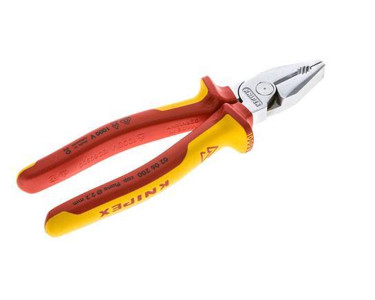 Knipex Krachtcombinatietang 200mm VDE-Getest Tot 1000V