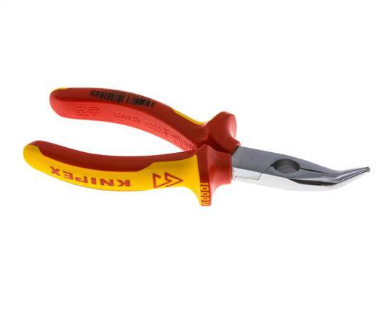 Knipex Telefoontang Gebogen 160mm VDE-Getest Tot 1000V