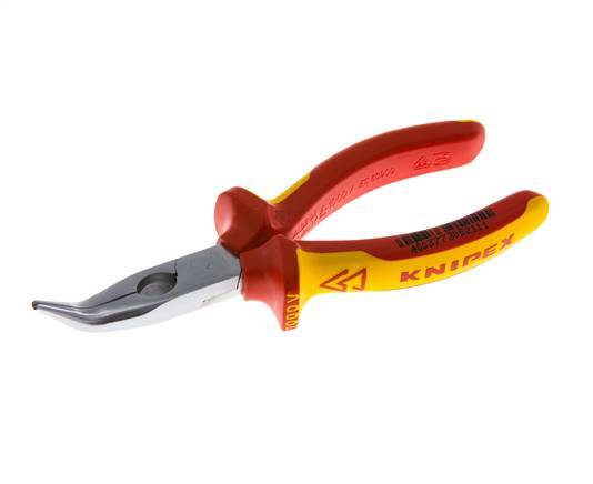 Knipex Telefoontang Gebogen 160mm VDE-Getest Tot 1000V