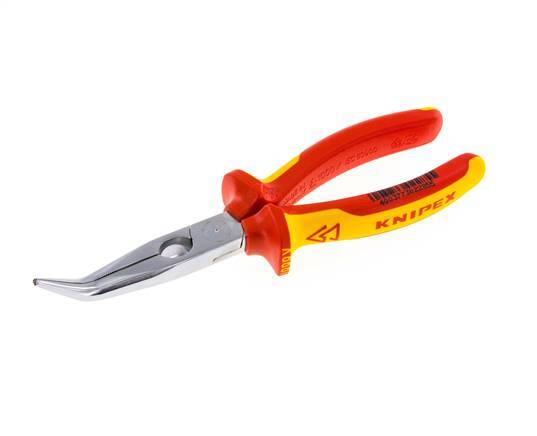 Knipex Telefoontang Gebogen 200mm VDE-Getest Tot 1000V