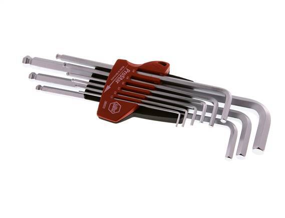 Wiha 9-Delige 1,5 Tot 10mm Inbussleutelset Met Zeskantkogelkop