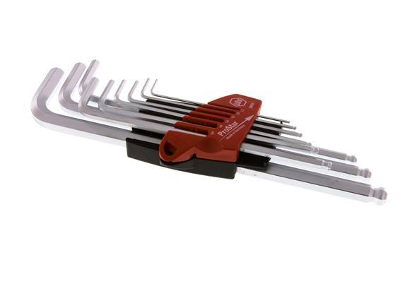 Wiha 9-Delige 1,5 Tot 10mm Inbussleutelset Met Zeskantkogelkop