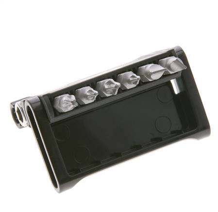 Wera 7-Delig Assortiment Sleuf/Phillips/Pozidriv "Mini Check"-Bit Assortiment