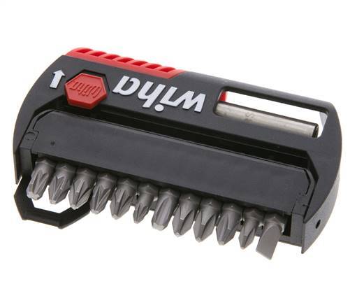 Wiha 13-Delige Bitset Sleufkop/Phillips/Pozidriv