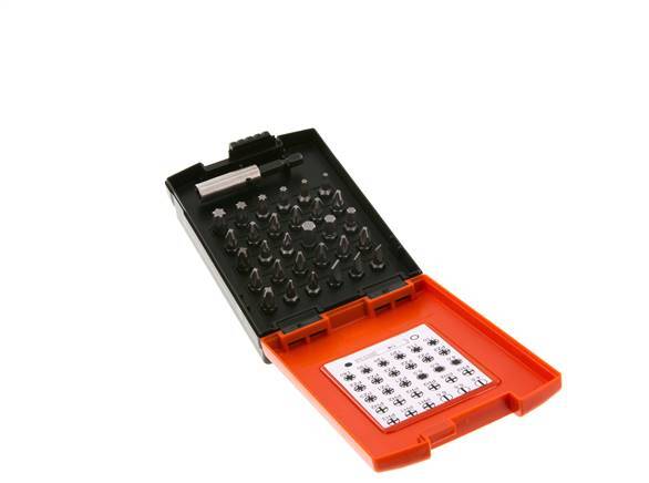 Wiha 31-Delig Bit-Assortiment Met Magnetische Bithouder Kunststof