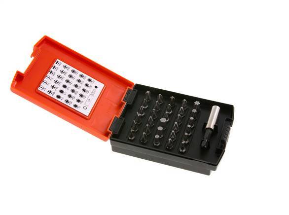 Wiha 31-Delig Bit-Assortiment Met Magnetische Bithouder Kunststof