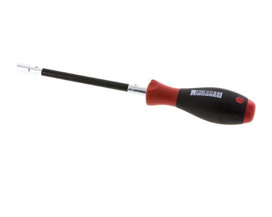 1/4" (6.3 mm) Flexibele Schroevendraaier Met Zeskant Magnetische Bithouder