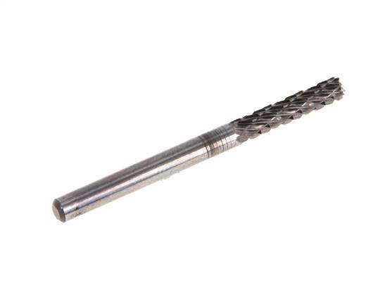 3mm Hardmetalen Freesstift (Zya-S Vorm B Cilinder Met Spievertanding)