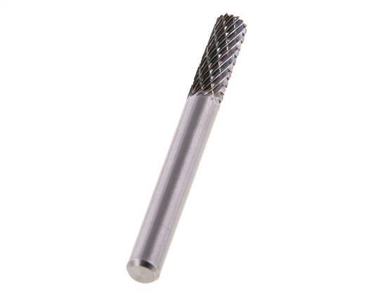 6mm Hardmetalen Freesstift (Zya-S Vorm B Cilinder Met Spievertanding)