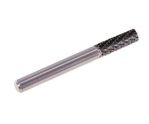 6mm Hardmetalen Freesstift (Zya-S Vorm B Cilinder Met Spievertanding)