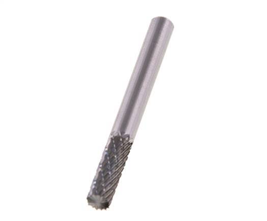 6mm Hardmetalen Freesstift (Zya-S Vorm B Cilinder Met Spievertanding)