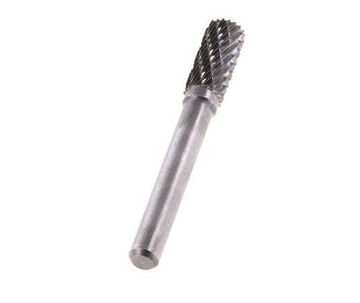 8mm Hardmetalen Freesstift (Zya-S Vorm B Cilinder Met Spievertanding)