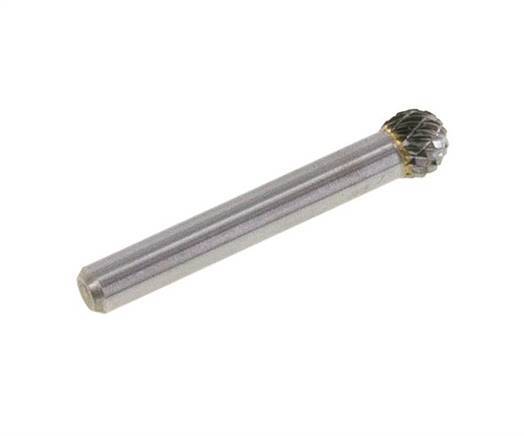 8mm Hardmetalen Freesstift (Kud Vorm D Kogel)