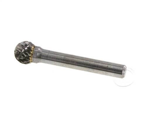 10mm Hardmetalen Freesstift (Kud Vorm D Kogel)