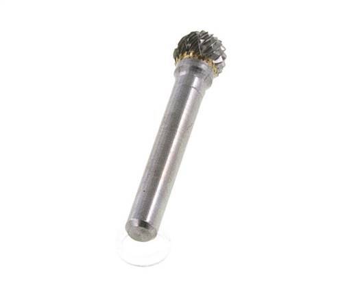 10mm Hardmetalen Freesstift (Kud Vorm D Kogel)