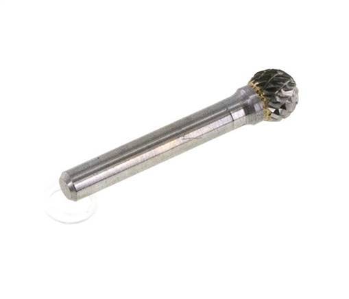 10mm Hardmetalen Freesstift (Kud Vorm D Kogel)