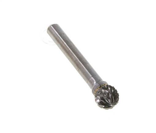 10mm Hardmetalen Freesstift (Kud Vorm D Kogel)