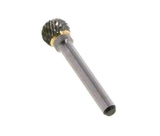 12mm Hardmetalen Freesstift (Kud Vorm D Kogel)