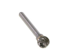 12mm Hardmetalen Freesstift (Kud Vorm D Kogel)