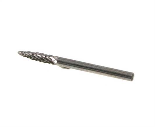 3mm Hardmetalen Freesstift (Rbf Vorm F Rondboog)
