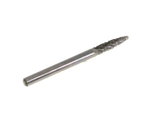3mm Hardmetalen Freesstift (Rbf Vorm F Rondboog)