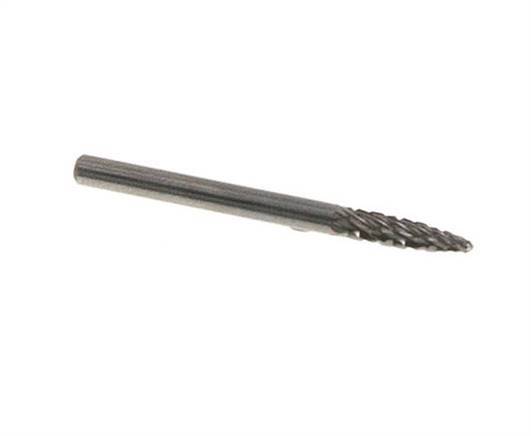 3mm Hardmetalen Freesstift (Rbf Vorm F Rondboog)