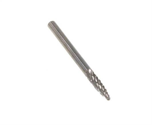 3mm Hardmetalen Freesstift (Rbf Vorm F Rondboog)
