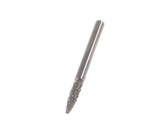 3mm Hardmetalen Freesstift (Rbf Vorm F Rondboog)