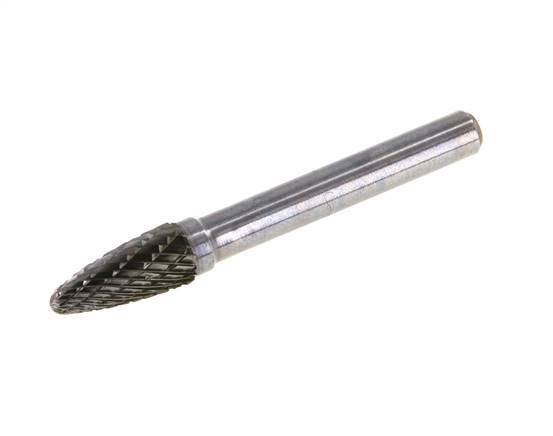 8mm Hardmetalen Freesstift (Rbf Vorm F Rondboog)