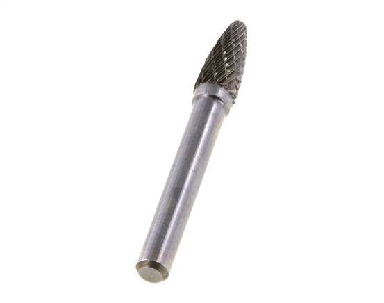 8mm Hardmetalen Freesstift (Rbf Vorm F Rondboog)