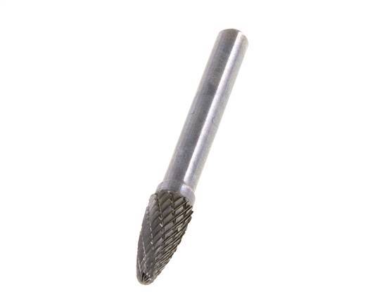 8mm Hardmetalen Freesstift (Rbf Vorm F Rondboog)