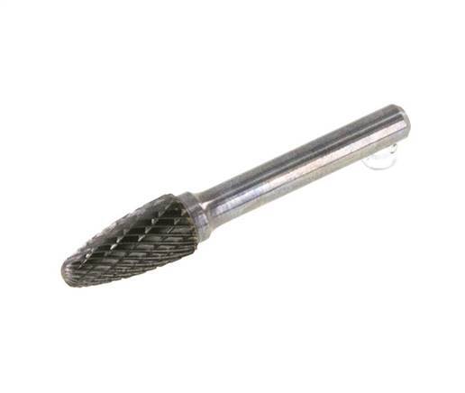 10mm Hardmetalen Freesstift (Rbf Vorm F Rondboog)