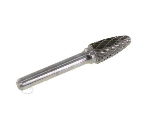 10mm Hardmetalen Freesstift (Rbf Vorm F Rondboog)