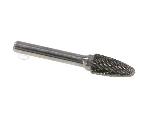 10mm Hardmetalen Freesstift (Rbf Vorm F Rondboog)