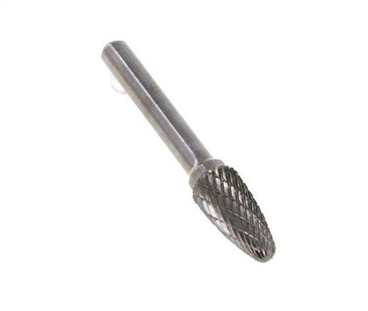 10mm Hardmetalen Freesstift (Rbf Vorm F Rondboog)