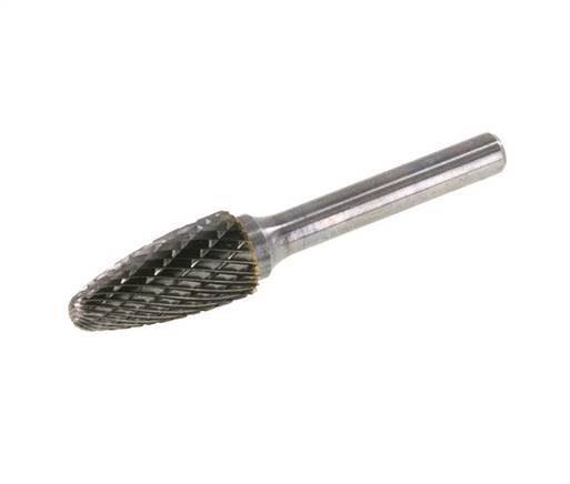 12mm Hardmetalen Freesstift (Rbf Vorm F Rondboog)