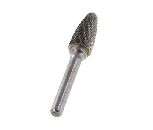 12mm Hardmetalen Freesstift (Rbf Vorm F Rondboog)