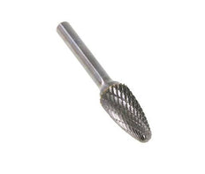 12mm Hardmetalen Freesstift (Rbf Vorm F Rondboog)