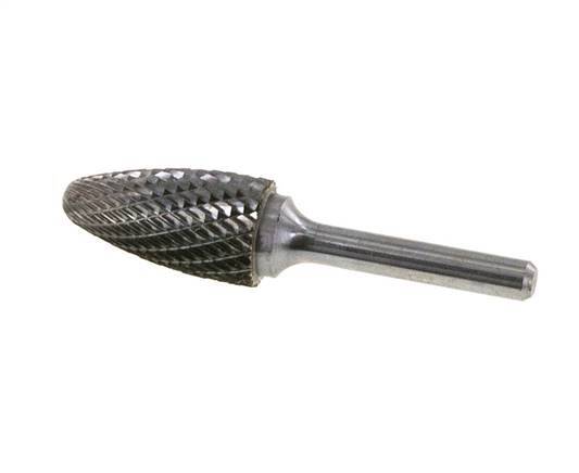 16mm Hardmetalen Freesstift (Rbf Vorm F Rondboog)