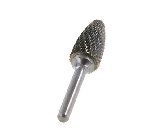 16mm Hardmetalen Freesstift (Rbf Vorm F Rondboog)