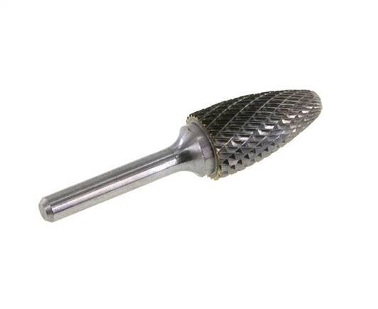16mm Hardmetalen Freesstift (Rbf Vorm F Rondboog)