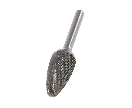 16mm Hardmetalen Freesstift (Rbf Vorm F Rondboog)