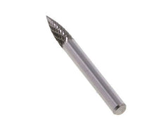 6mm Hardmetalen Freesstift (Spg Vorm G Spitsboog)