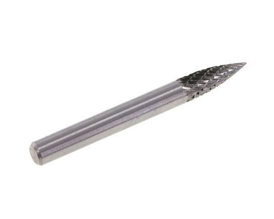 6mm Hardmetalen Freesstift (Spg Vorm G Spitsboog)