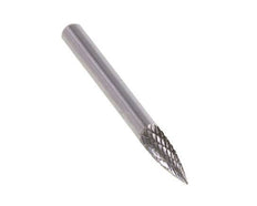 6mm Hardmetalen Freesstift (Spg Vorm G Spitsboog)