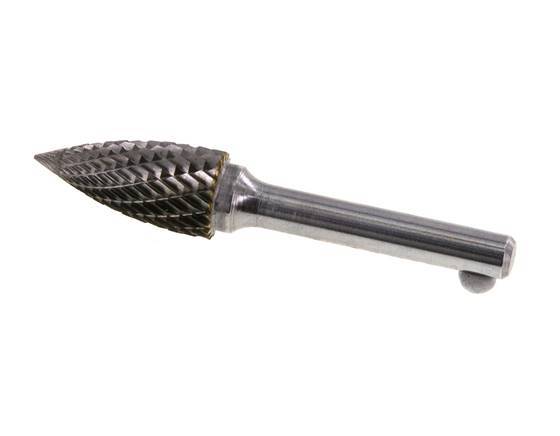 12mm Hardmetalen Freesstift (Spg Vorm G Spitsboog)