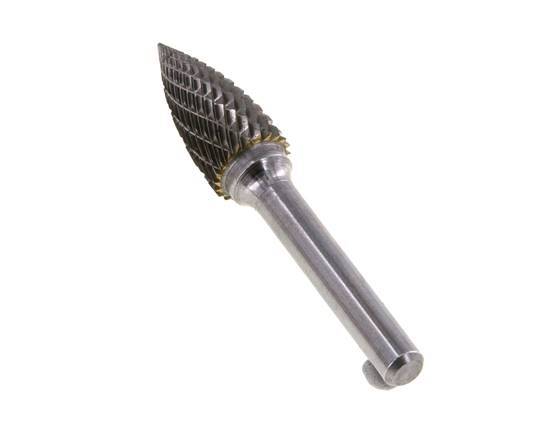 12mm Hardmetalen Freesstift (Spg Vorm G Spitsboog)