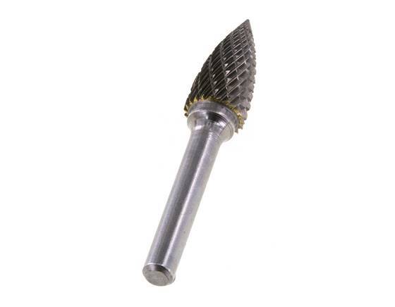 12mm Hardmetalen Freesstift (Spg Vorm G Spitsboog)